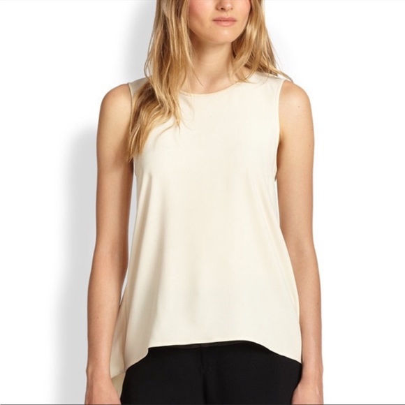 Rag & Bone Harper split back top black size M - Picture 15 of 15